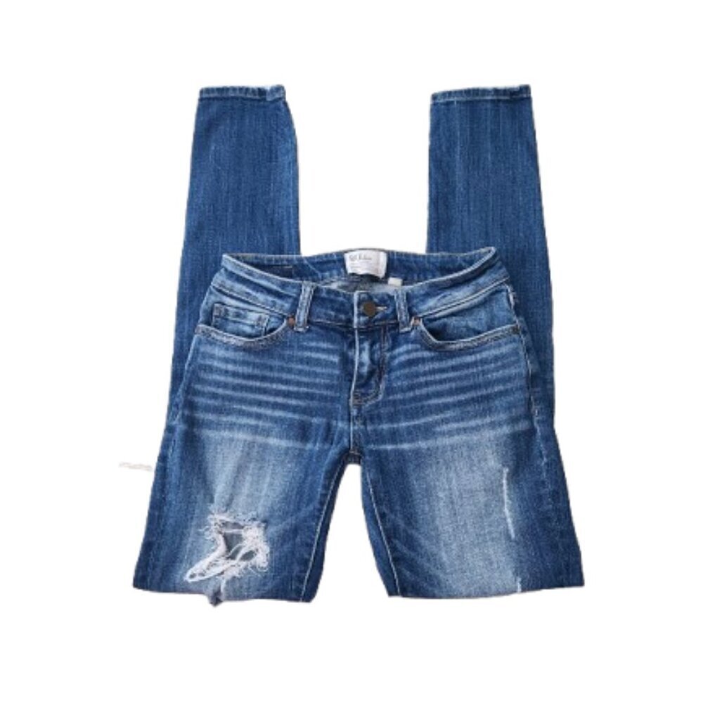 BKE Stella Distressed Skinny Jeans